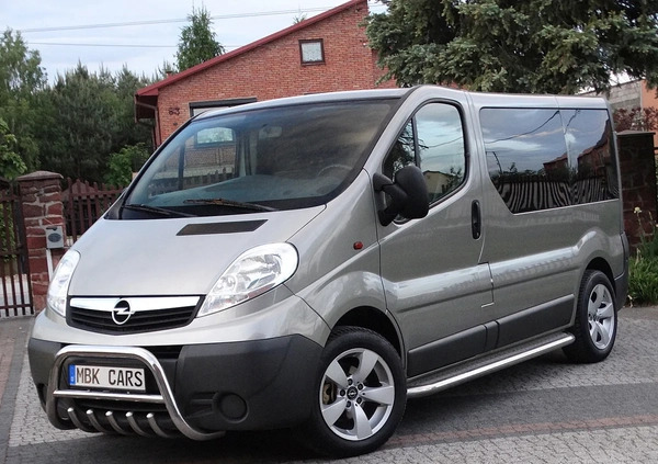 Opel Vivaro cena 46900 przebieg: 160616, rok produkcji 2011 z Bieżuń małe 631